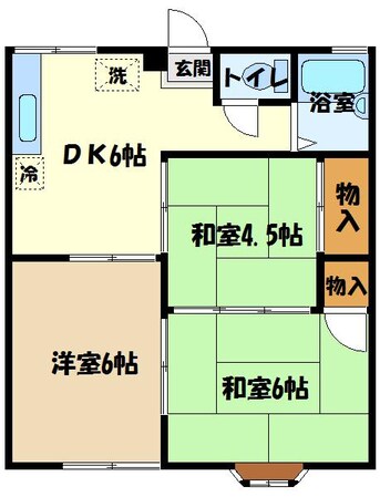 くすの木ヴィレッジの物件間取画像